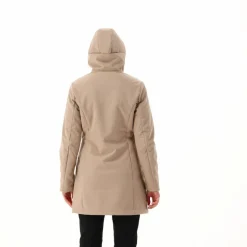 Softshell-Parka für Damen mit Kunstfell><noscript><img width=