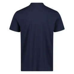 Stretch-Baumwoll-T-Shirt mit Logo><noscript><img width=