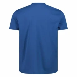 Stretch-Baumwoll-T-Shirt mit Logo><noscript><img width=
