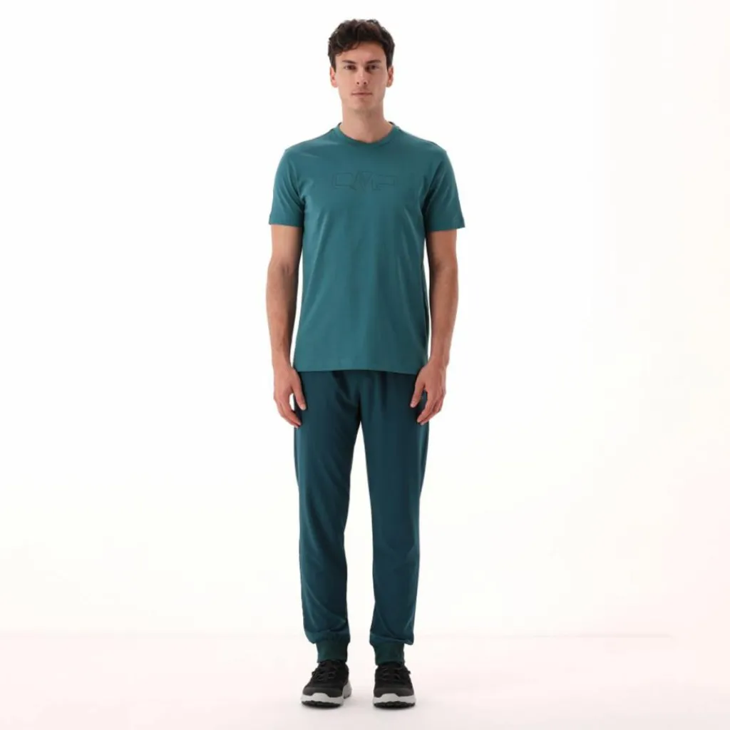 Stretch-Baumwoll-T-Shirt mit Logo>CMP Hot