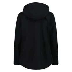 Stretch-Softshelljacke für Damen mit abnehmbarer Kapuze><noscript><img width=