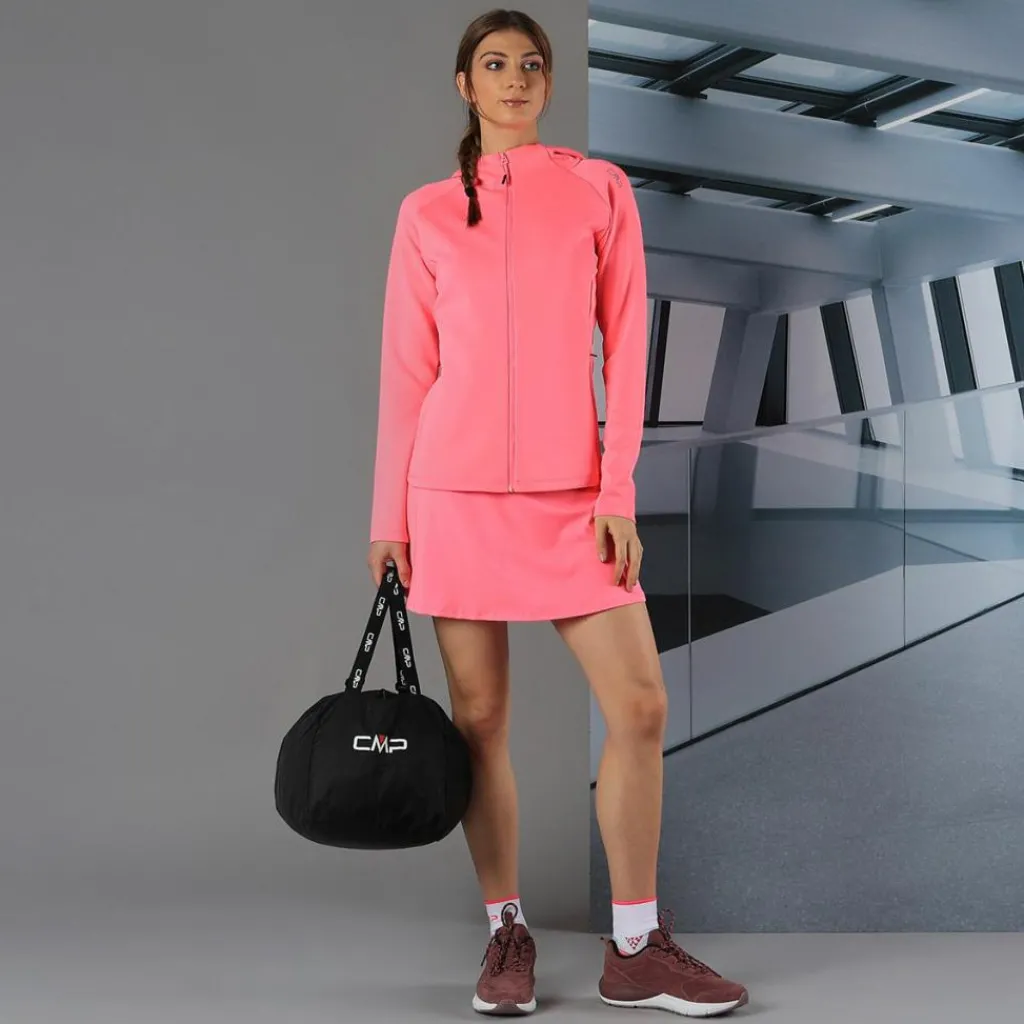 Sweatjacke mit durchgehendem Reißverschluss und Kapuze aus 4-Wege-Stretch>CMP Best