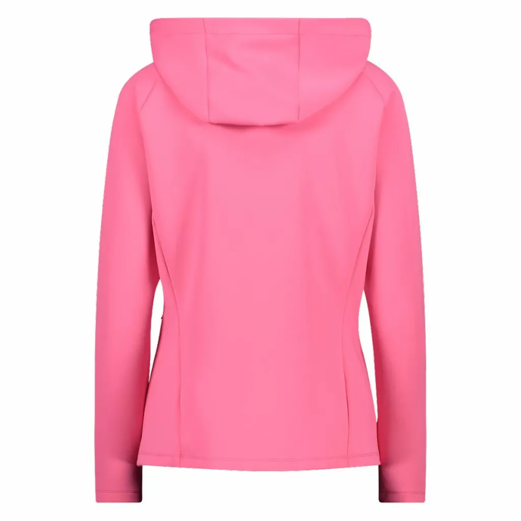 Sweatjacke mit durchgehendem Reißverschluss und Kapuze aus 4-Wege-Stretch>CMP Best