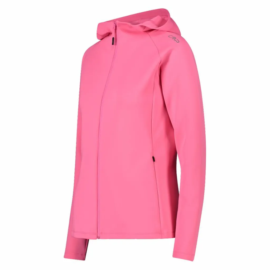 Sweatjacke mit durchgehendem Reißverschluss und Kapuze aus 4-Wege-Stretch>CMP Best