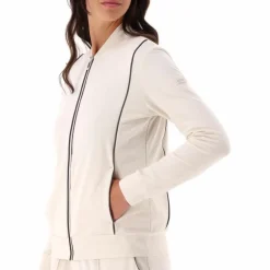Sweatshirt aus French Terry für Damen><noscript><img width=