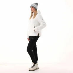 Sweatshirt aus HighLoft-Teddy-Fleece für Damen mit Kapuze><noscript><img width=