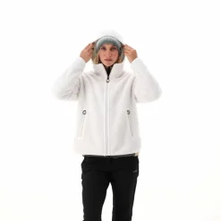 Sweatshirt aus HighLoft-Teddy-Fleece für Damen mit Kapuze><noscript><img width=