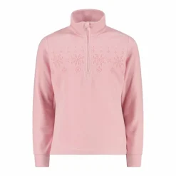 Sweatshirt mit halblangem Reißverschluss aus Arctic Fleece für Mädchen mit Schneeflocke><noscript><img width=