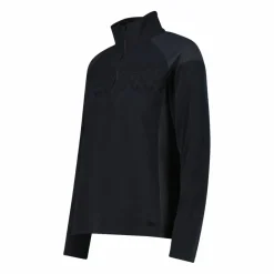 Sweatshirt mit halblangem Reißverschluss aus Arctic Fleece für Damen mit gedrucktem Detail vorn><noscript><img width=