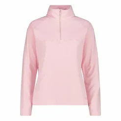Sweatshirt mit halblangem Reißverschluss aus Arctic Fleece für Damen mit gedrucktem Detail vorn><noscript><img width=