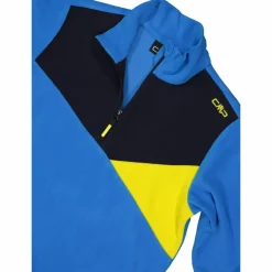 Sweatshirt mit halblangem Reißverschluss aus Arctic Fleece für Jungen mit geometrischen Details><noscript><img width=