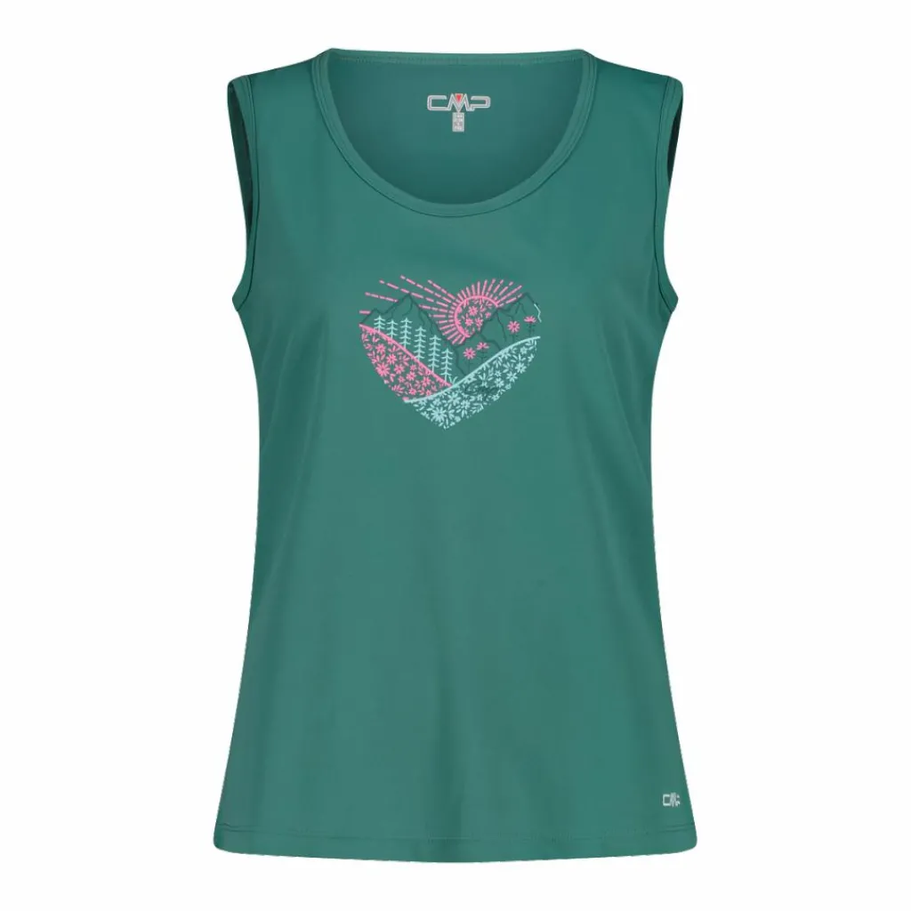 Tanktop mit Frontgrafik>CMP Discount