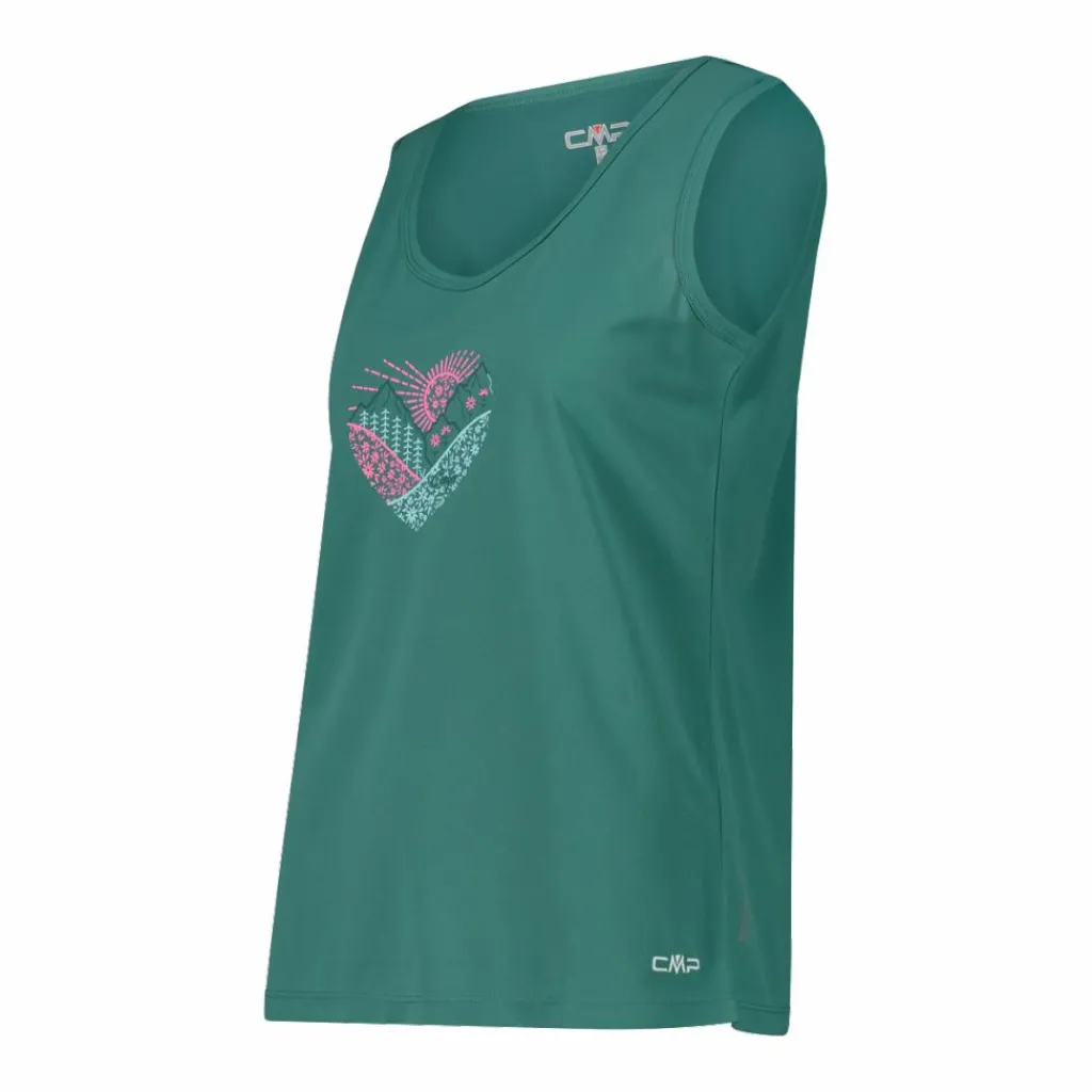 Tanktop mit Frontgrafik>CMP Discount