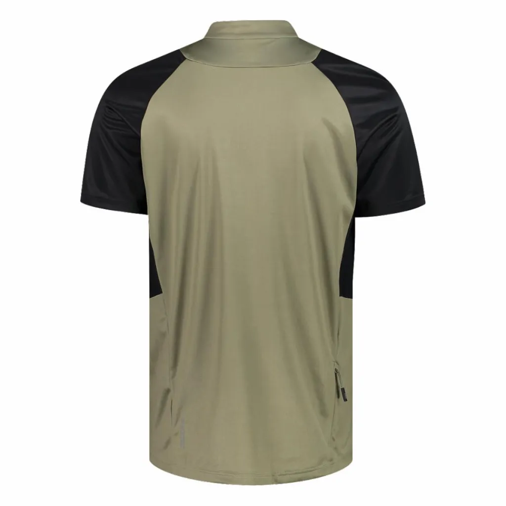 Technisches Radsport-T-Shirt mit kurzem Reißverschluss für Herren>CMP Sale