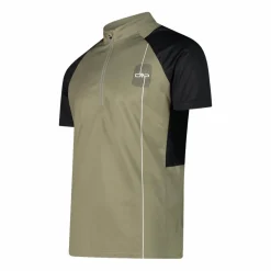 Technisches Radsport-T-Shirt mit kurzem Reißverschluss für Herren><noscript><img width=