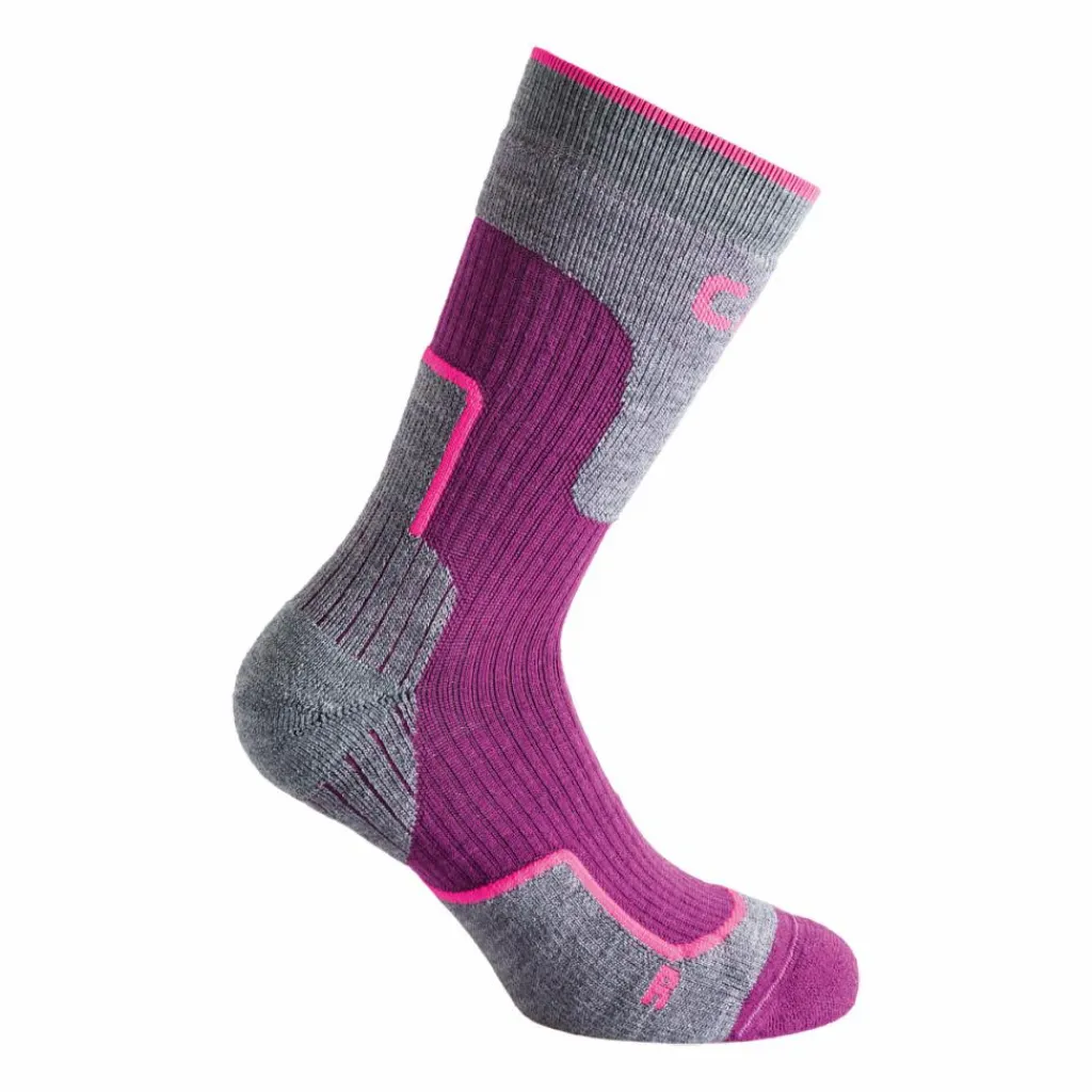 Trekkingsocken Mid aus Woll-Mischgewebe>CMP