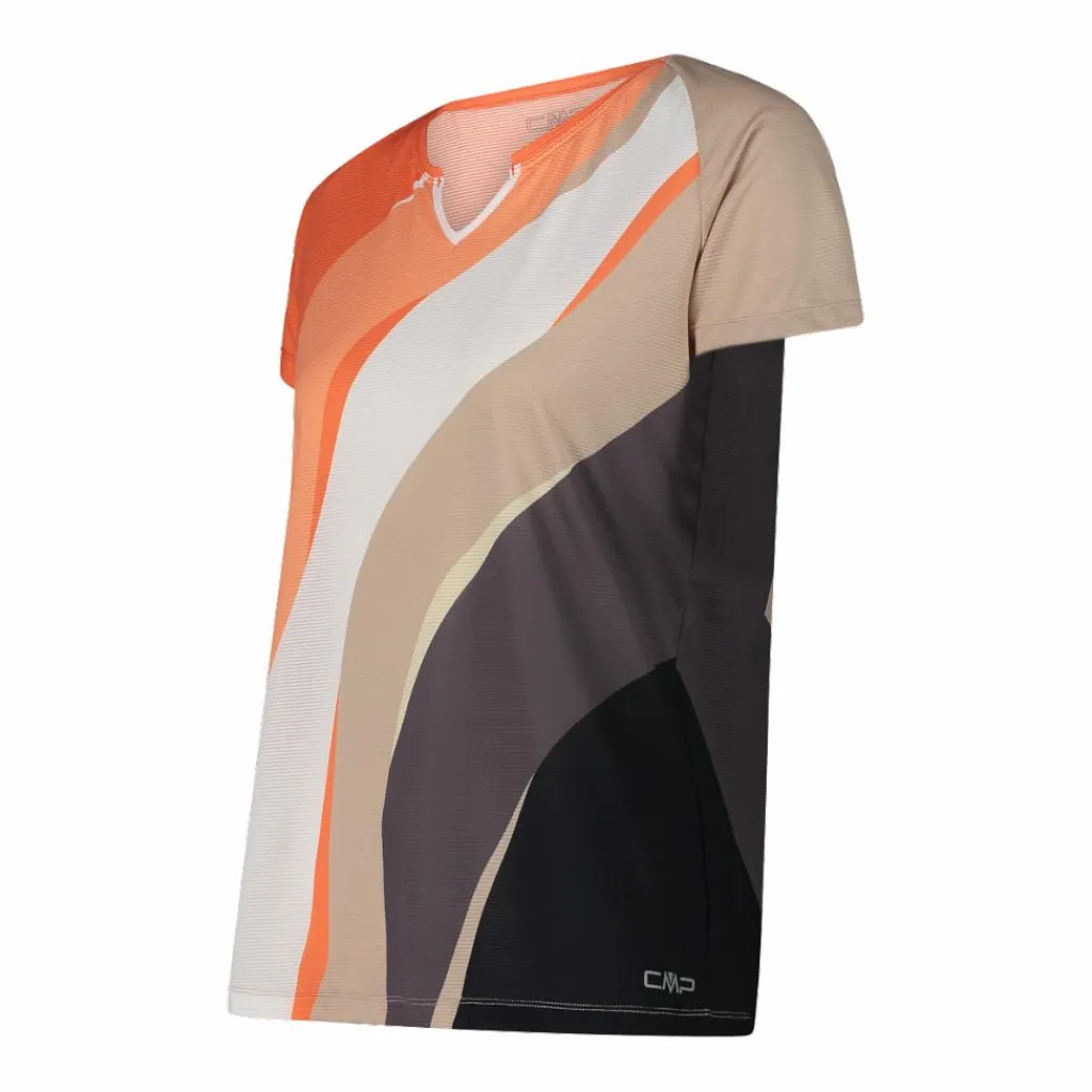 T-Shirt aus leichtem Jersey für Damen>CMP