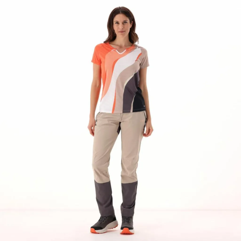 T-Shirt aus leichtem Jersey für Damen>CMP