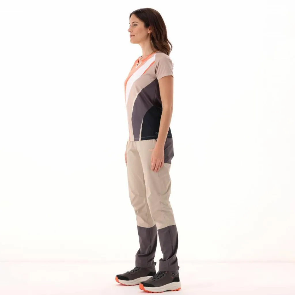 T-Shirt aus leichtem Jersey für Damen>CMP