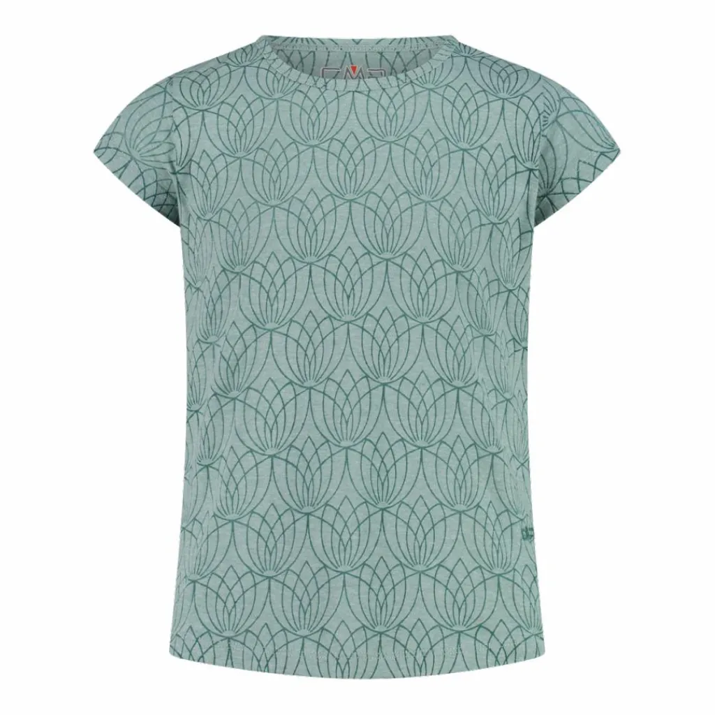 T-Shirt für Mädchen mit Burn-Out-Muster>CMP