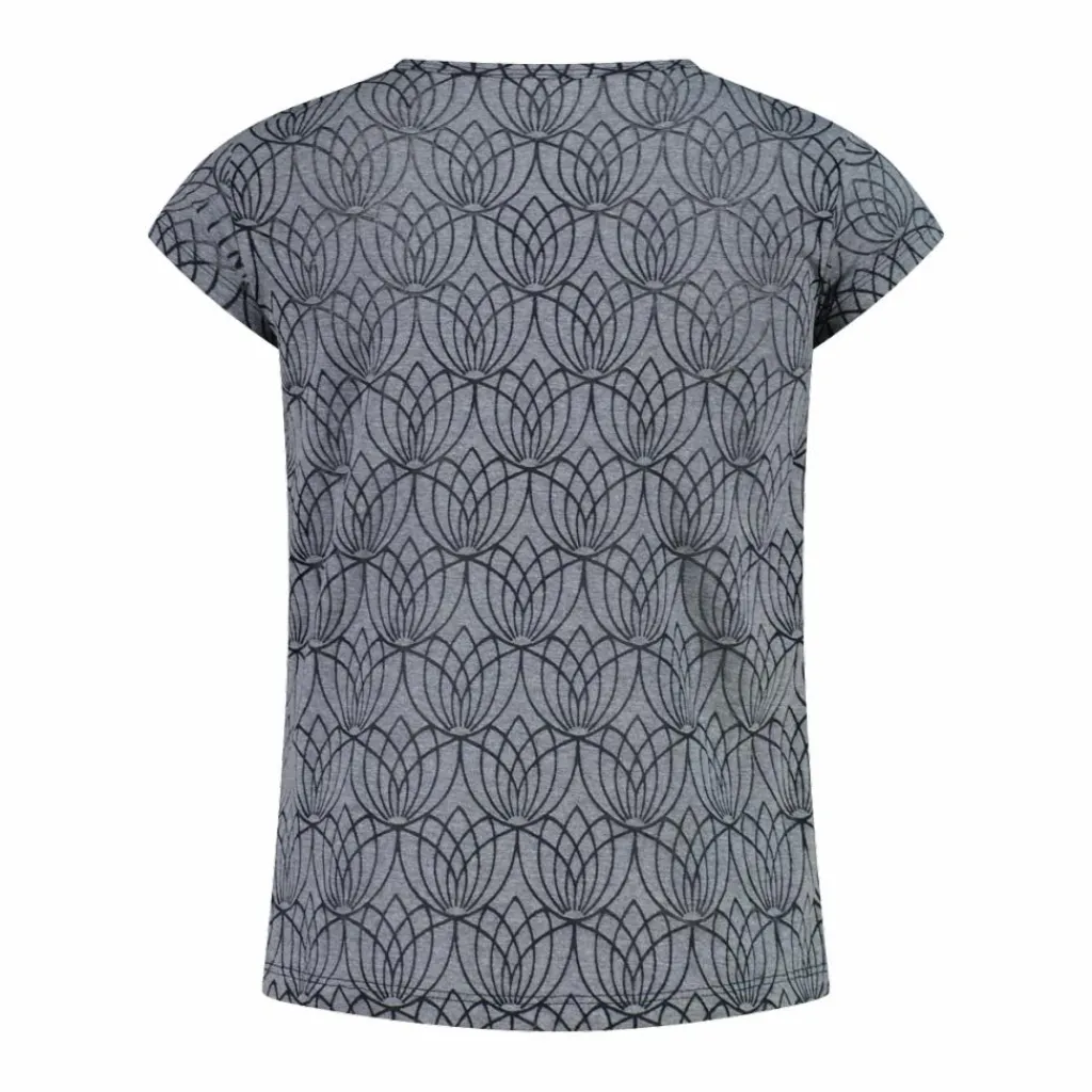 T-Shirt für Mädchen mit Burn-Out-Muster>CMP