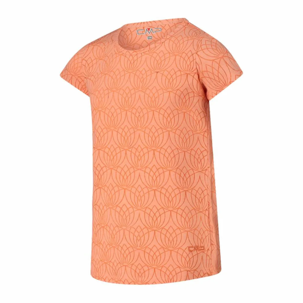T-Shirt für Mädchen mit Burn-Out-Muster>CMP