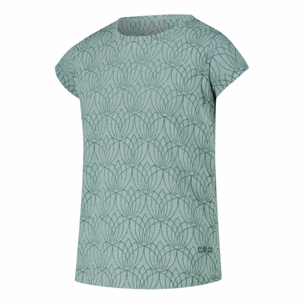 T-Shirt für Mädchen mit Burn-Out-Muster>CMP