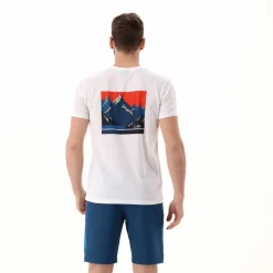 T-Shirt mit Aufdruck für Herren><noscript><img width=