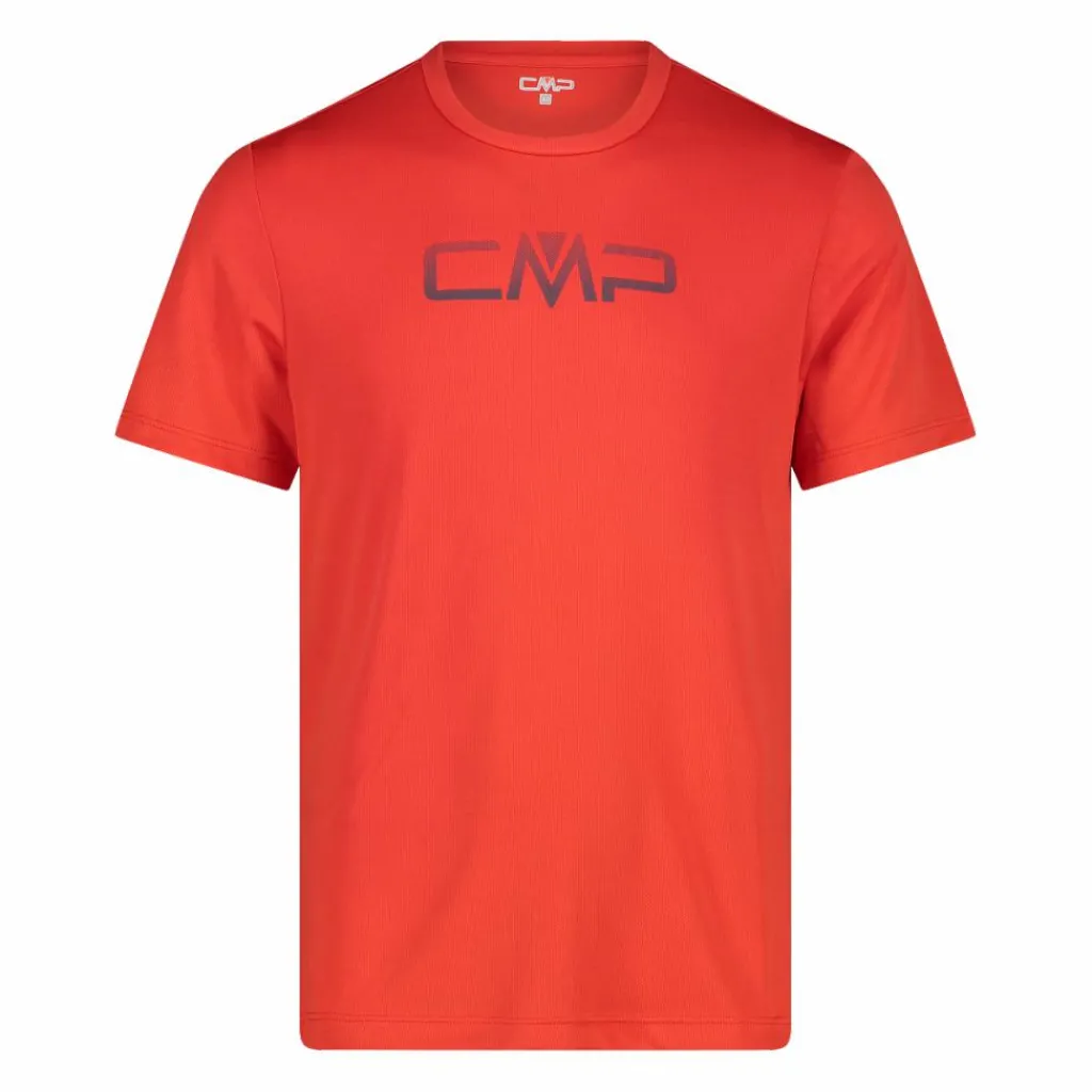 T-Shirt mit Rundausschnitt und -Logo>CMP New