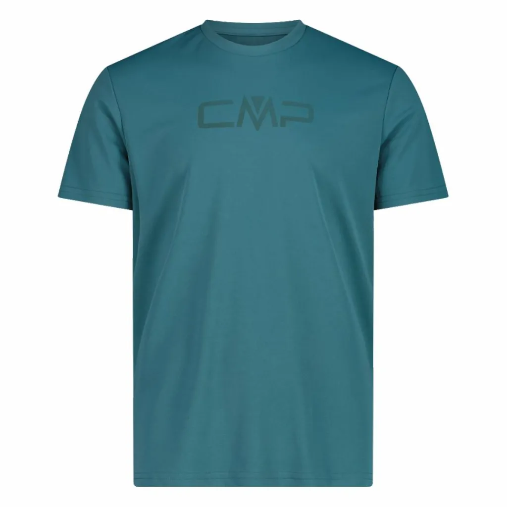 T-Shirt mit Rundausschnitt und -Logo>CMP New