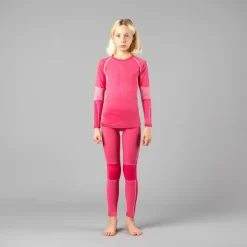 Unisex Baselayer-Top für Kinder mit Rundhalsausschnitt ohne Nähte><noscript><img width=