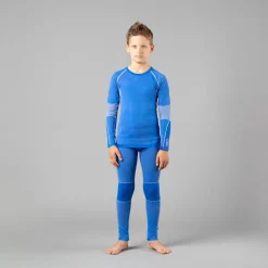 Unisex Baselayer-Top für Kinder mit Rundhalsausschnitt ohne Nähte><noscript><img width=