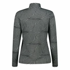 Unlimitech – Bedruckte Half-Zip-Fleeceshirt aus Softech Damen>CMP Best