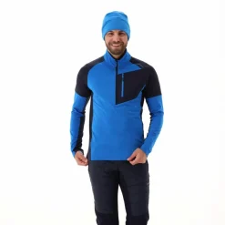 Unlimitech – Half-Zip-Fleeceshirt aus Softech für Herren><noscript><img width=
