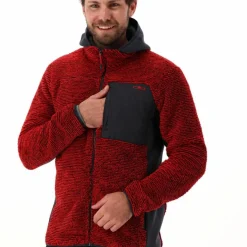 Unlimitech – Highloft-Fleecejacke für Herren mit Kapuze><noscript><img width=