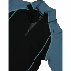 Unlimitech – Thermoshirt mit langen Ärmeln für Herren aus Merino mit halblangem Reißverschluss><noscript><img width=