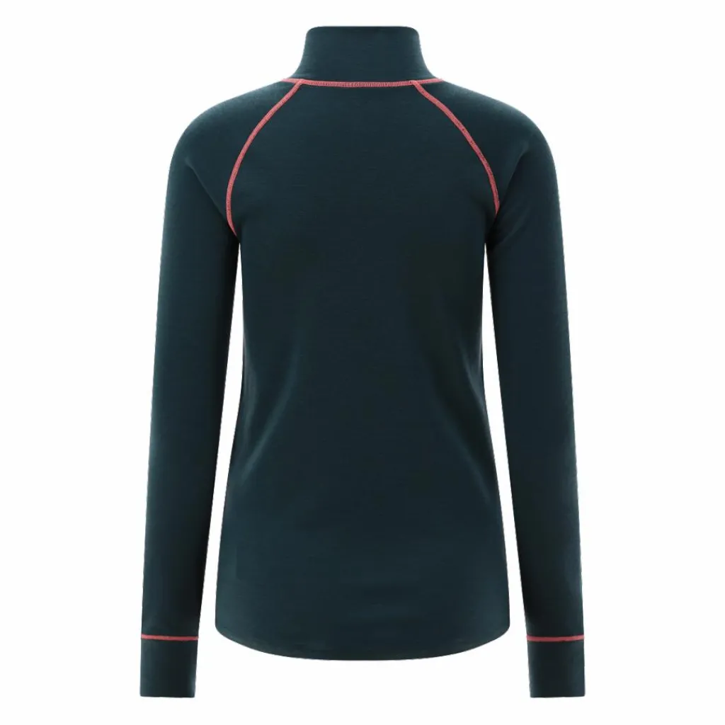 Unlimitech – Thermoshirt mit langen Ärmeln für Damen aus Merino mit halblangem Reißverschluss>CMP New
