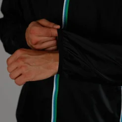 Verstaubare Herrenjacke aus Ripstop><noscript><img width=