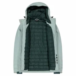 Wasserdichte Damenjacke aus Ripstopgewebe mit Kapuze><noscript><img width=