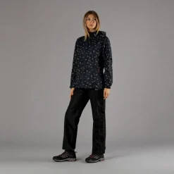 Wasserdichte Damenjacke mit Kapuze><noscript><img width=