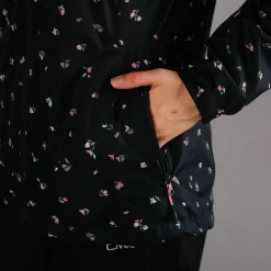 Wasserdichte Damenjacke mit Kapuze><noscript><img width=