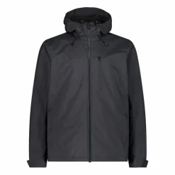Wasserdichte Herren-Segeljacke mit Kapuze><noscript><img width=