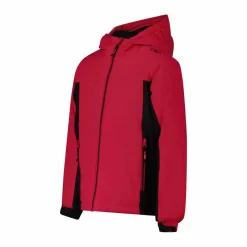 Wasserdichte Mädchenjacke aus Ripstopgewebe mit Kapuze><noscript><img width=