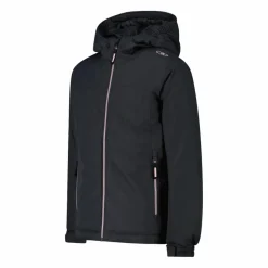Wasserdichte Mädchenjacke aus Ripstopgewebe mit Kapuze><noscript><img width=