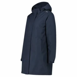 Wasserdichter Damen-Parka aus Ripstopgewebe mit abnehmbarer Kapuze><noscript><img width=