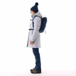 Wasserdichter Damen-Parka aus Ripstopgewebe mit abnehmbarer Kapuze><noscript><img width=