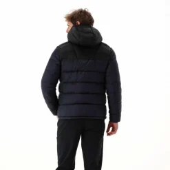 Wattierte Herrenjacke mit Kapuze><noscript><img width=