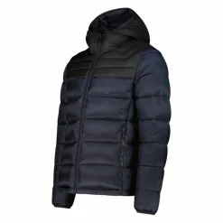 Wattierte Herrenjacke mit Kapuze><noscript><img width=