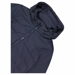 Wattierte Herrenjacke mit abnehmbarer Kapuze><noscript><img width=