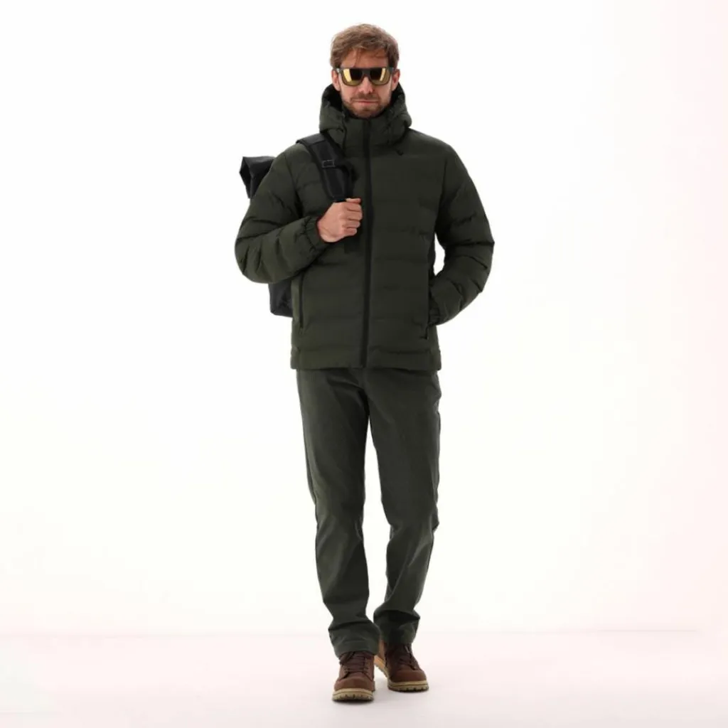 Wattierte Herrenjacke mit regulierbarer Kapuze>CMP Discount